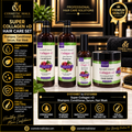 Karseell Macry Super Collagen +D Hair Care Set – Shampoo, Conditioner, Serum & Hair Mask