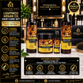 Lightness Argan Oil Hair Care Set – Shampoo, Conditioner, Serum & Hair Mask | 01010448–01010452