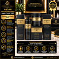 Argan Hair Nourishing Set – Shampoo, Conditioner & Hair Mask | 01010452–01010454