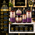 Sibi-A Argan Oil Hair Care Set – Shampoo, Conditioner, Hair Mask & Serum | 01010444–01010447