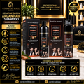 Keratine Queen Argan Hair Shampoo Black Brown 420ml – 40 Pcs/Ctn | 01010456–01010457