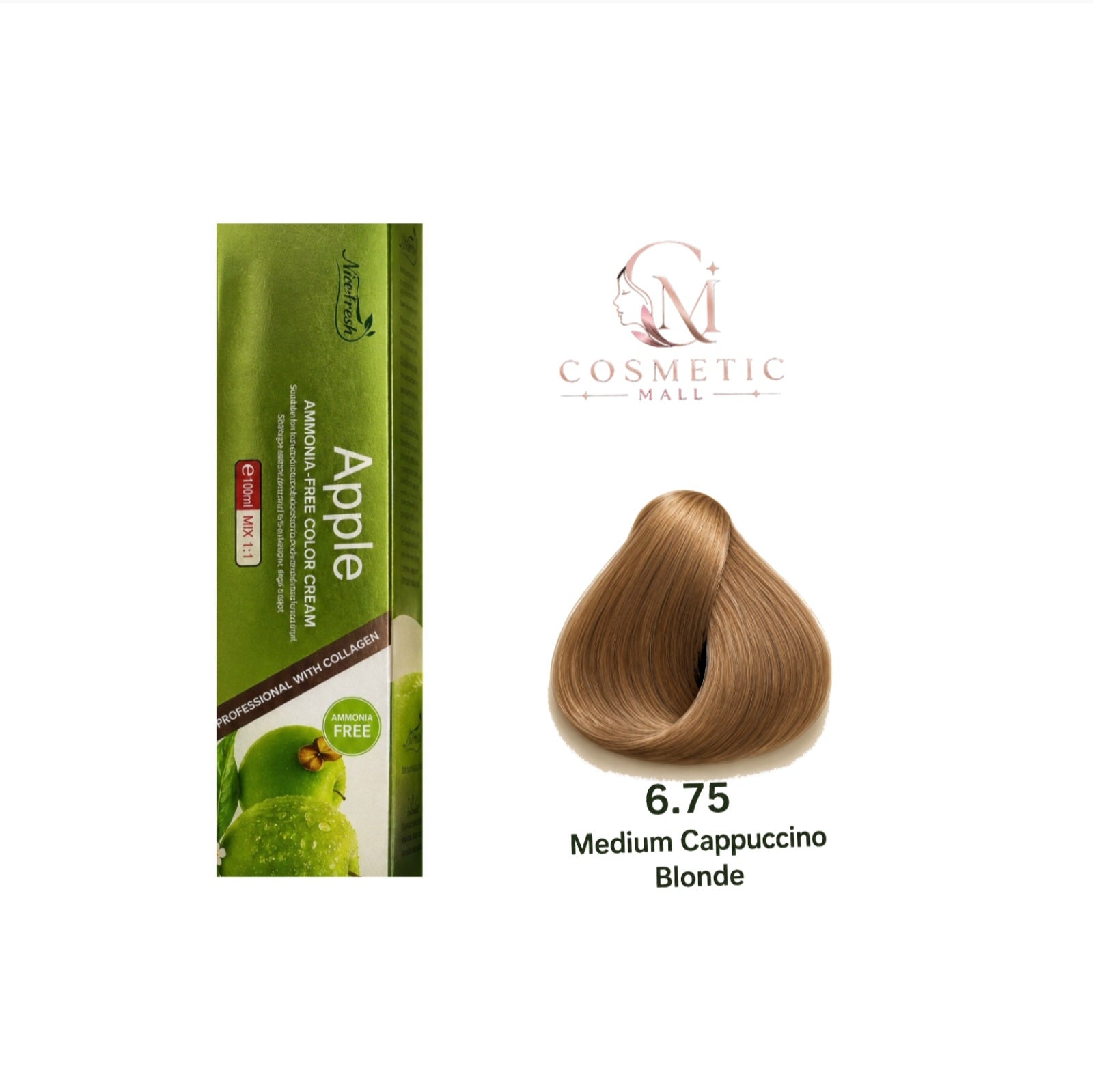 Apple Colour Hair (medium cappuccino blonde)