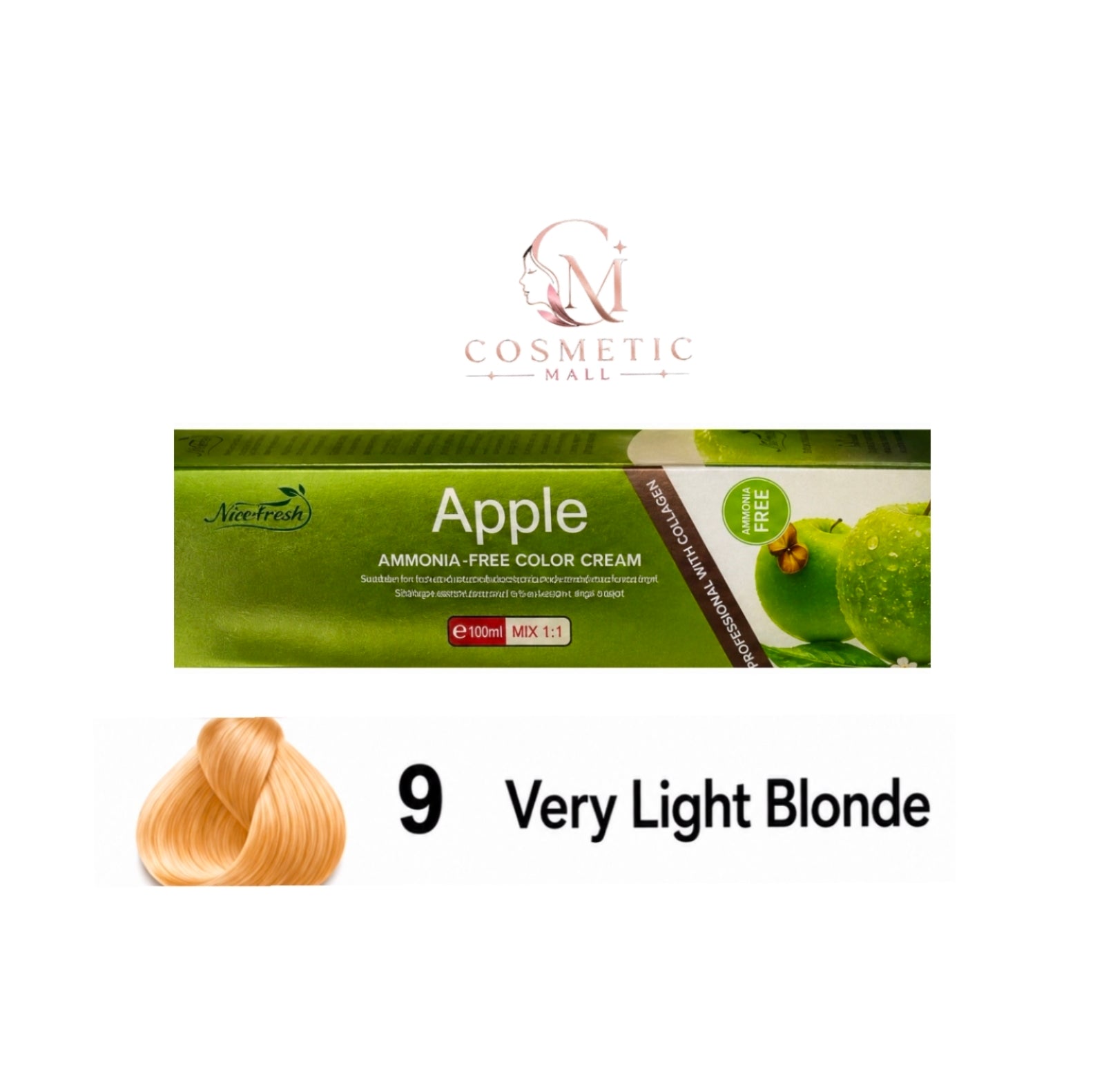 Apple Hair Colour [very light blonde]