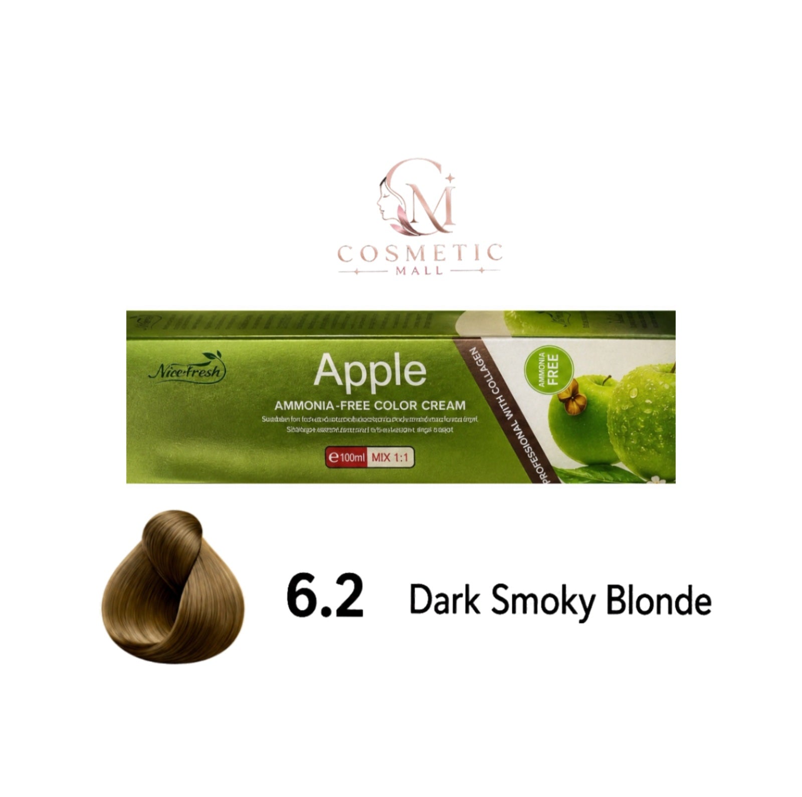 Apple Hair Colour [dark smoky blonde]