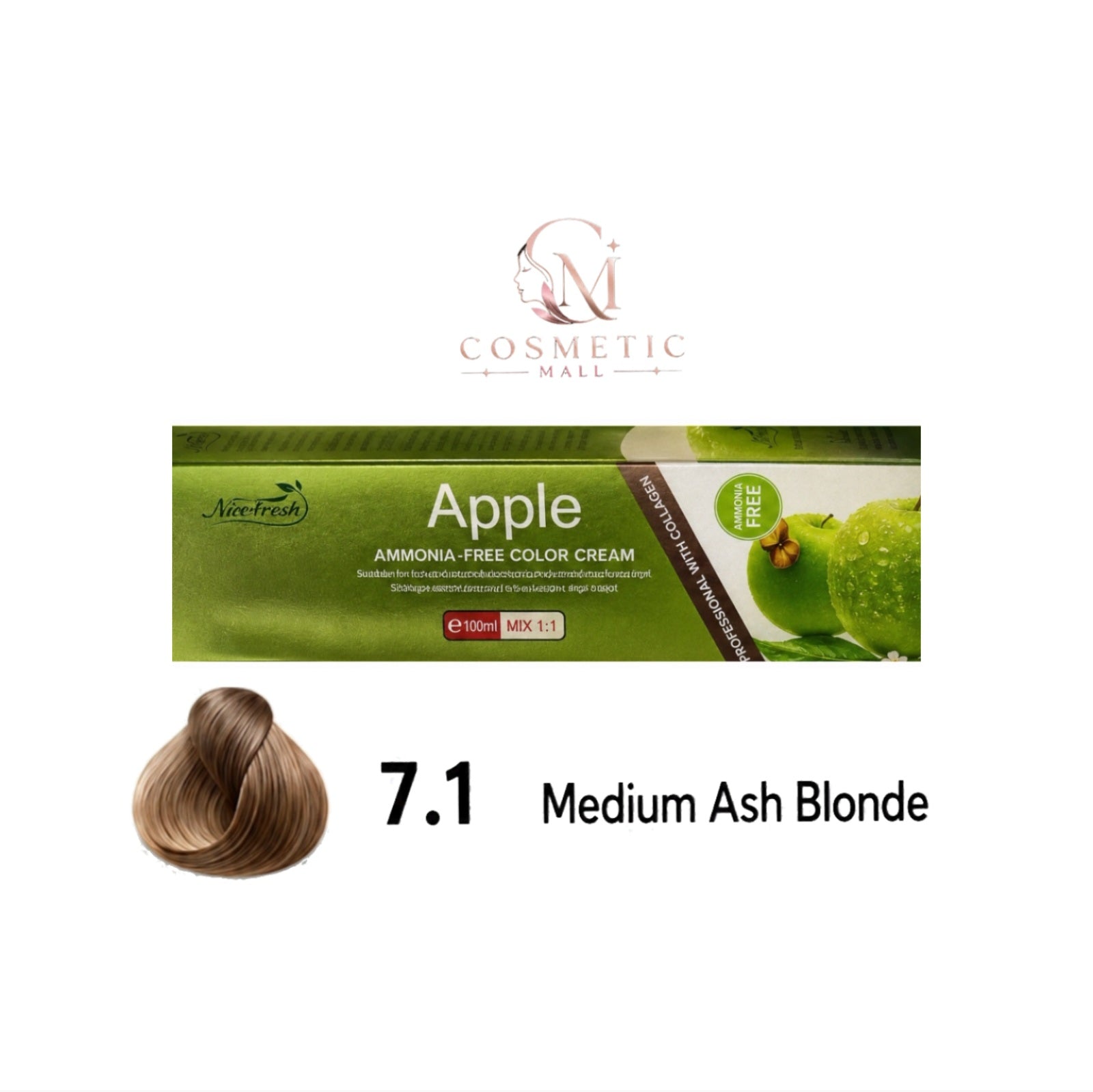 Apple Hair Colour [medium ash brown]