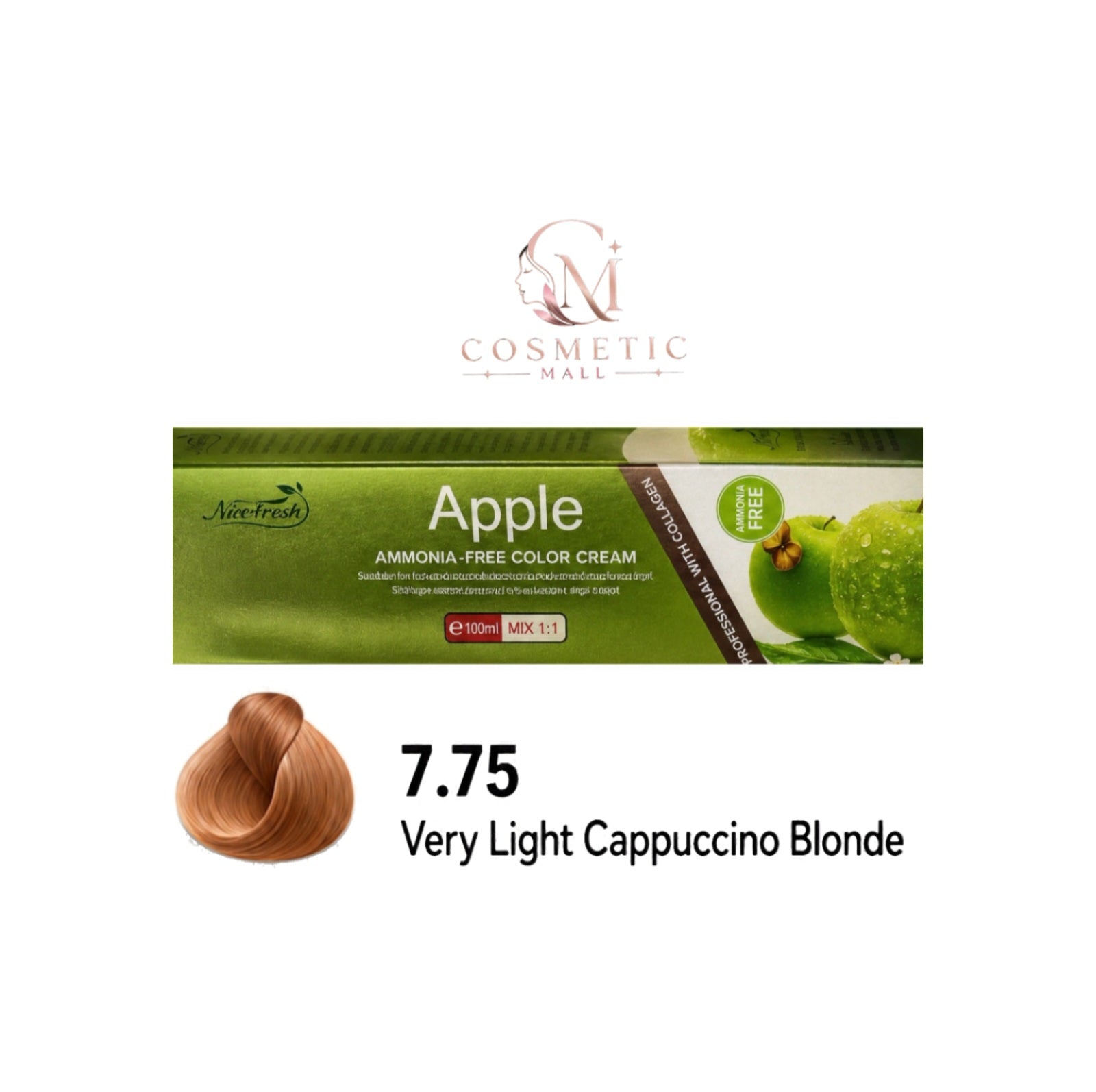 Apple Hair Colour [very light cappuccino blonde]