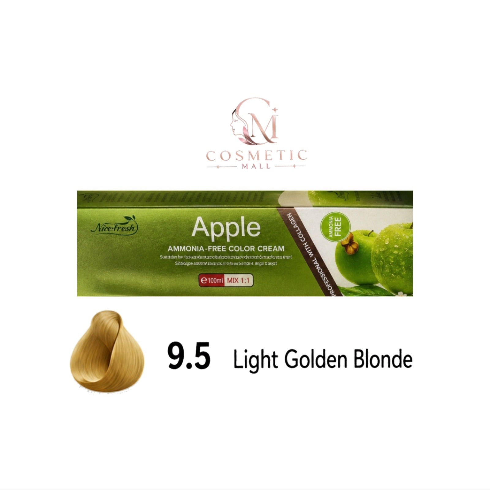 Apple Hair Colour [ light golden blonde]