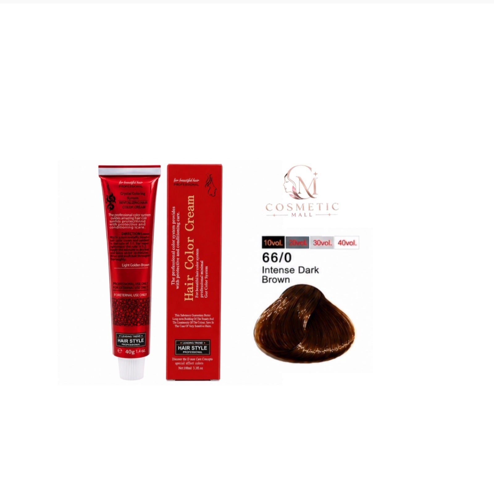 Hair Style Professional  (intense dark brown )