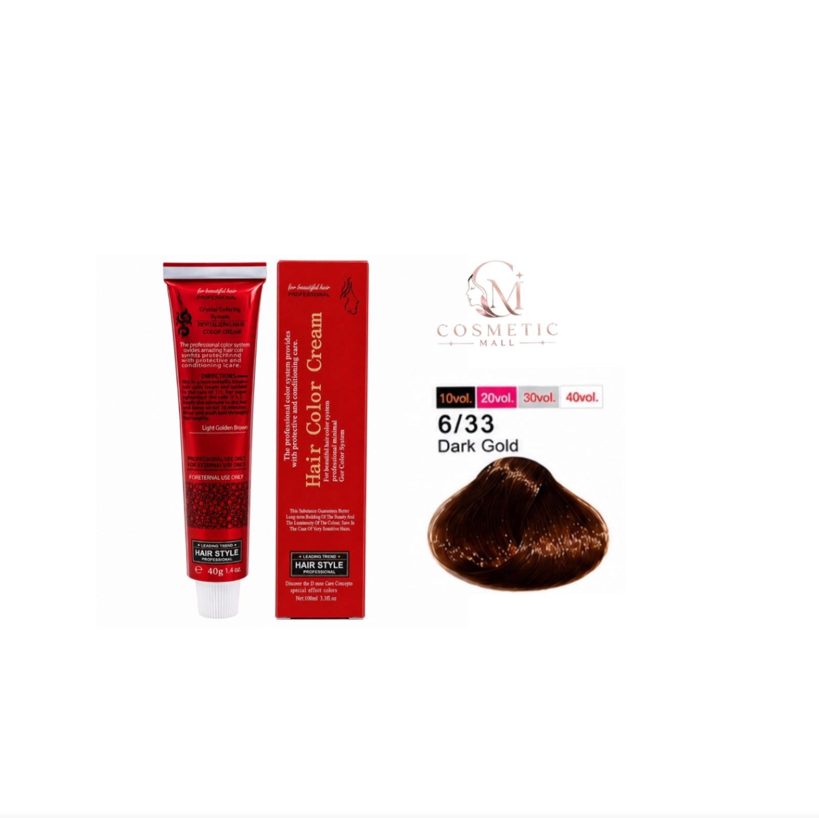 Hair Style Professional  (dark gold)