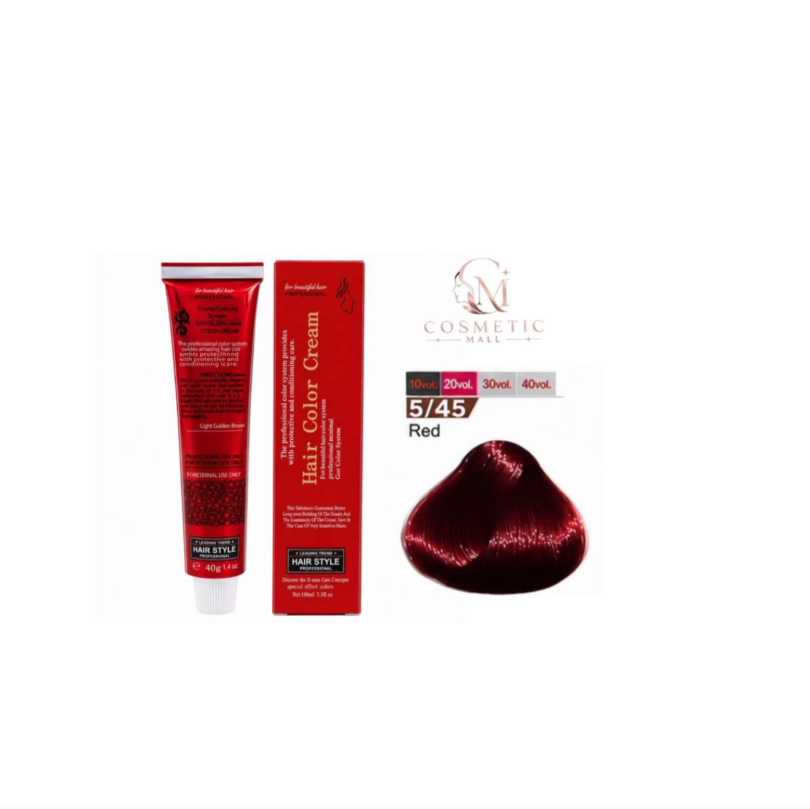 Hair Style Professional  (red)