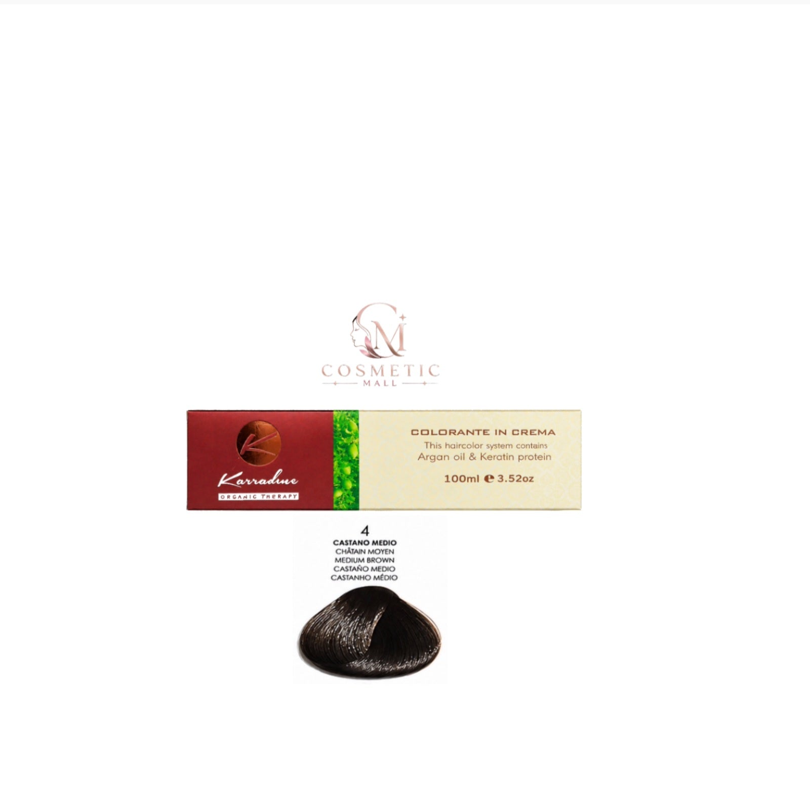 Karradine Hair Colour  4  MEDIUM BROWN