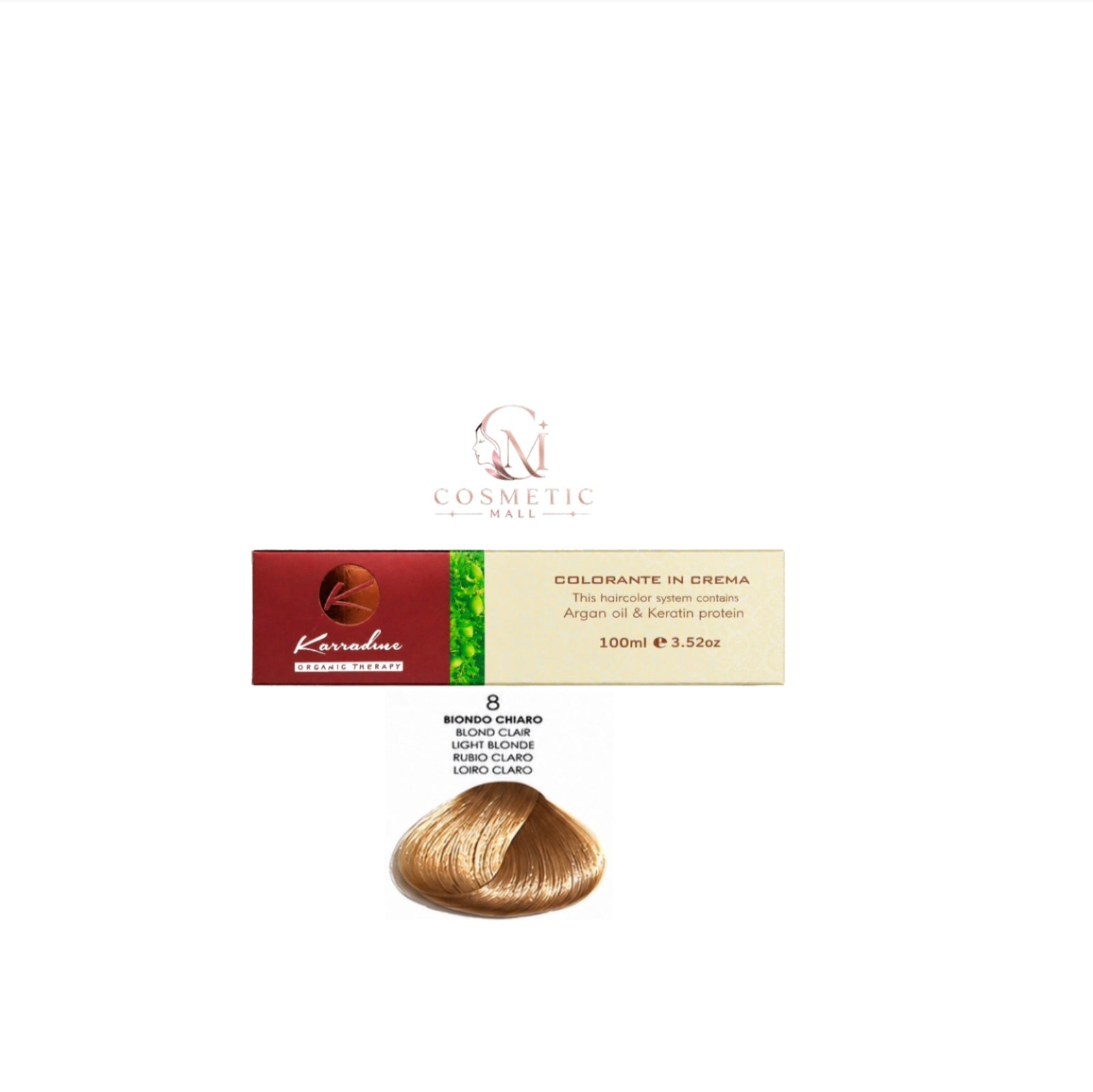 Karradine Hair Colour 8 – Light Blonde