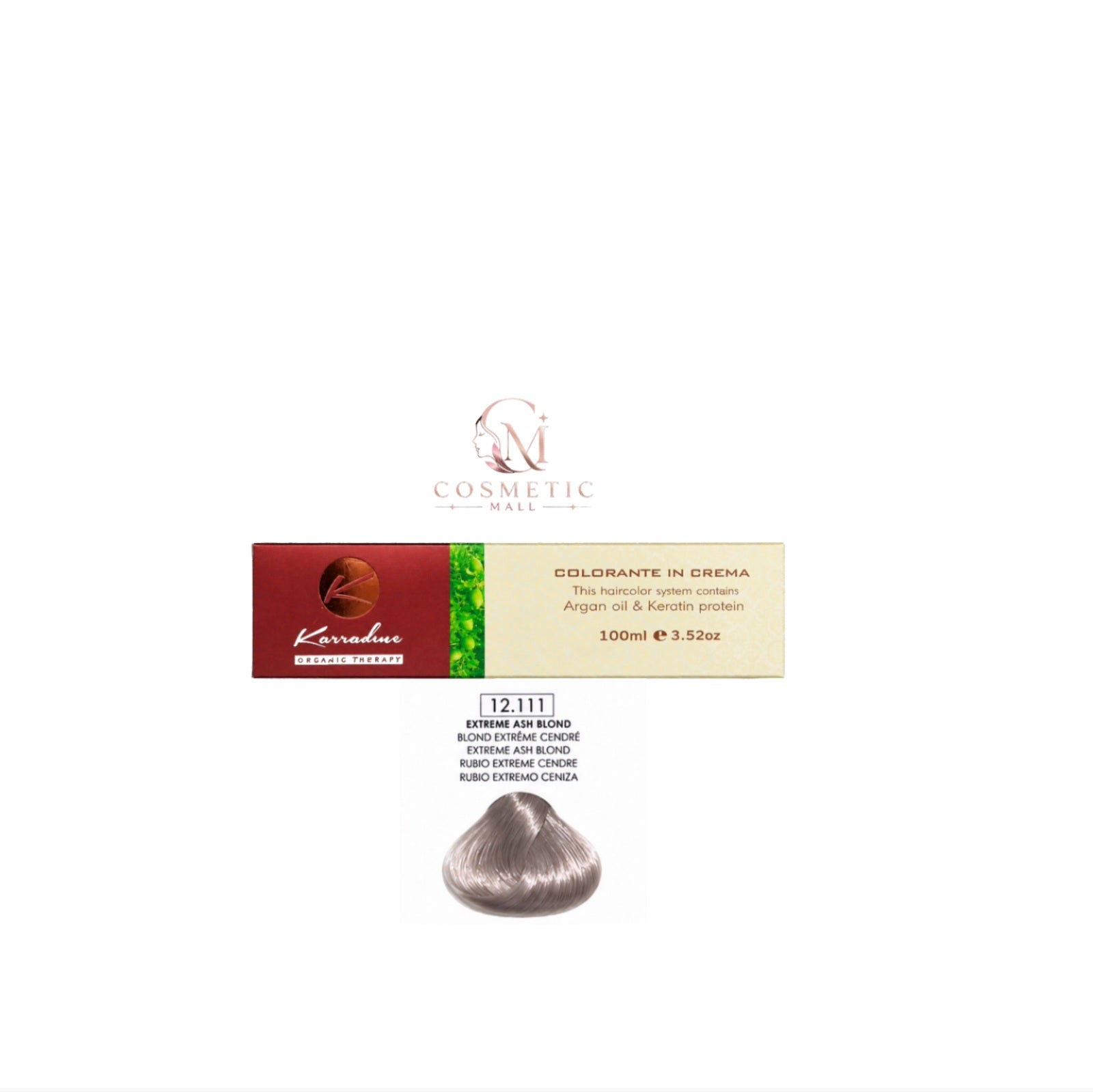 Karradine Hair Colour 12.111 – Extreme Ash Blonde