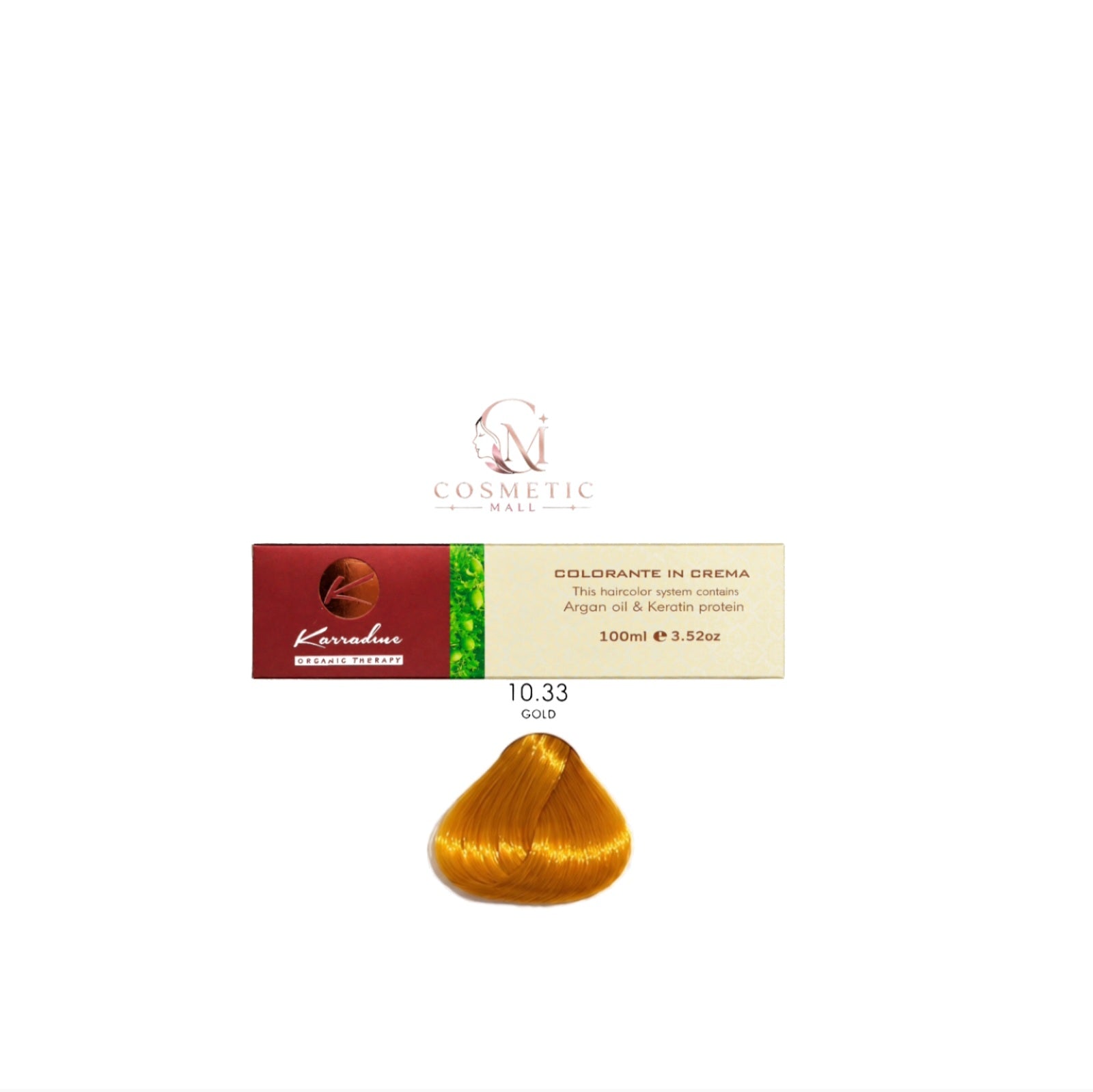 Karradine Hair Colour 10.3 – Gold
