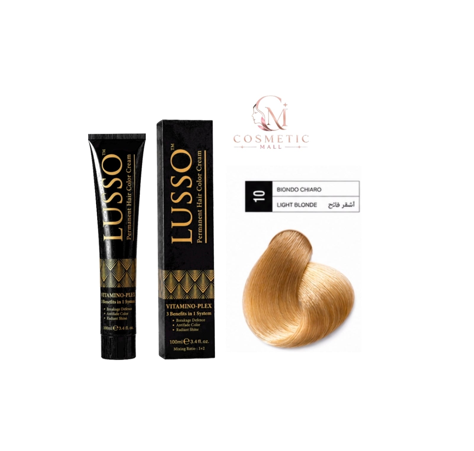 Lusso Hair Color 10 100ml