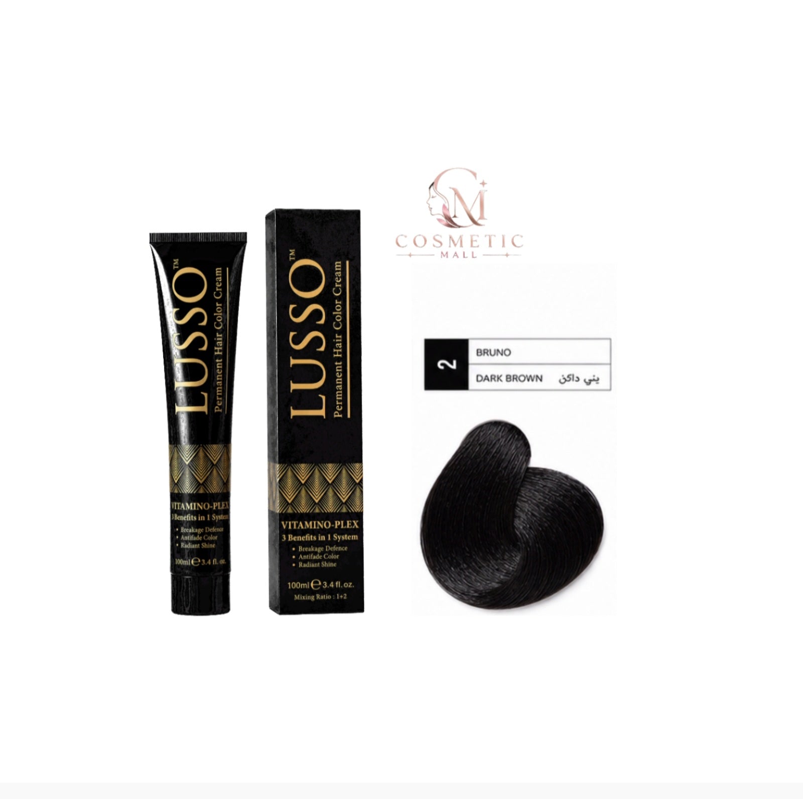 Lusso Hair Color 2 100ml