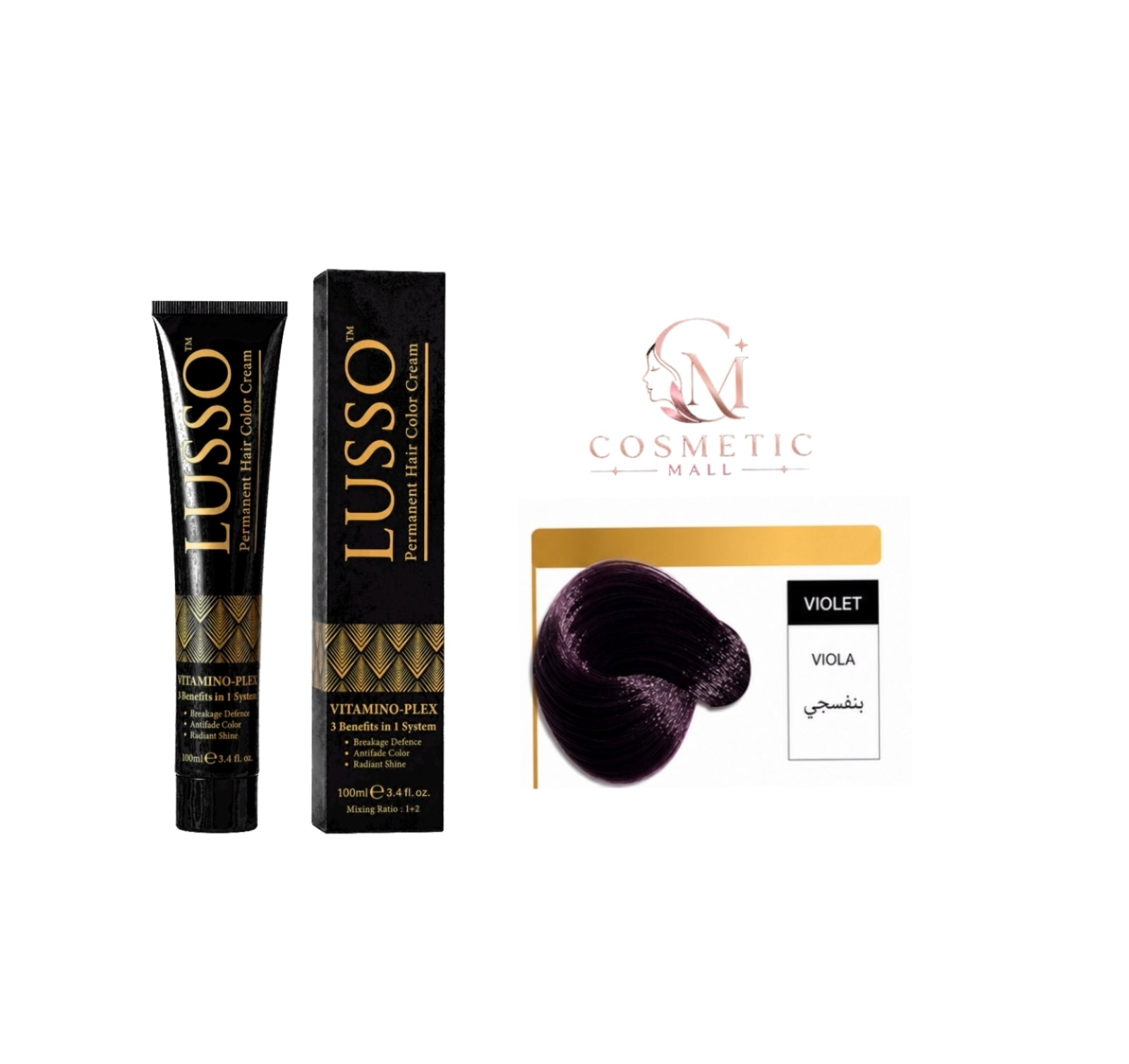 Lusso Hair Color VIOLA 100ml