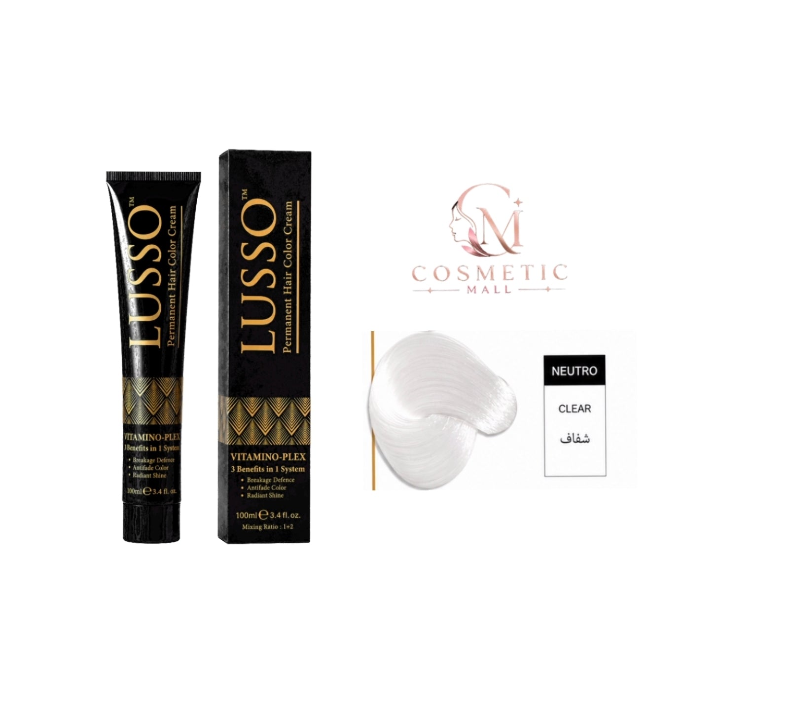 Lusso Hair Color CLEAR 100ml