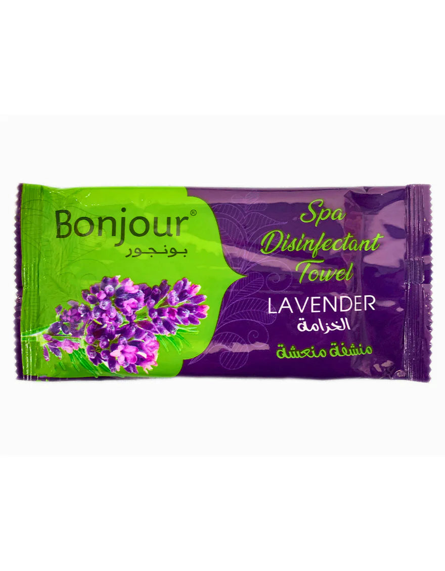 Bonjour Refreshing Wet Towel Pack - Energizing and Zesty - 300 Pcs