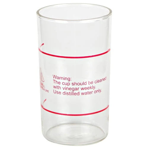 PERFECT ACTIVE Glass Steamer Jar P-03 for Facial Steamer Machine Models 10 & 13 – Transparent Replacement Glass Reservoir