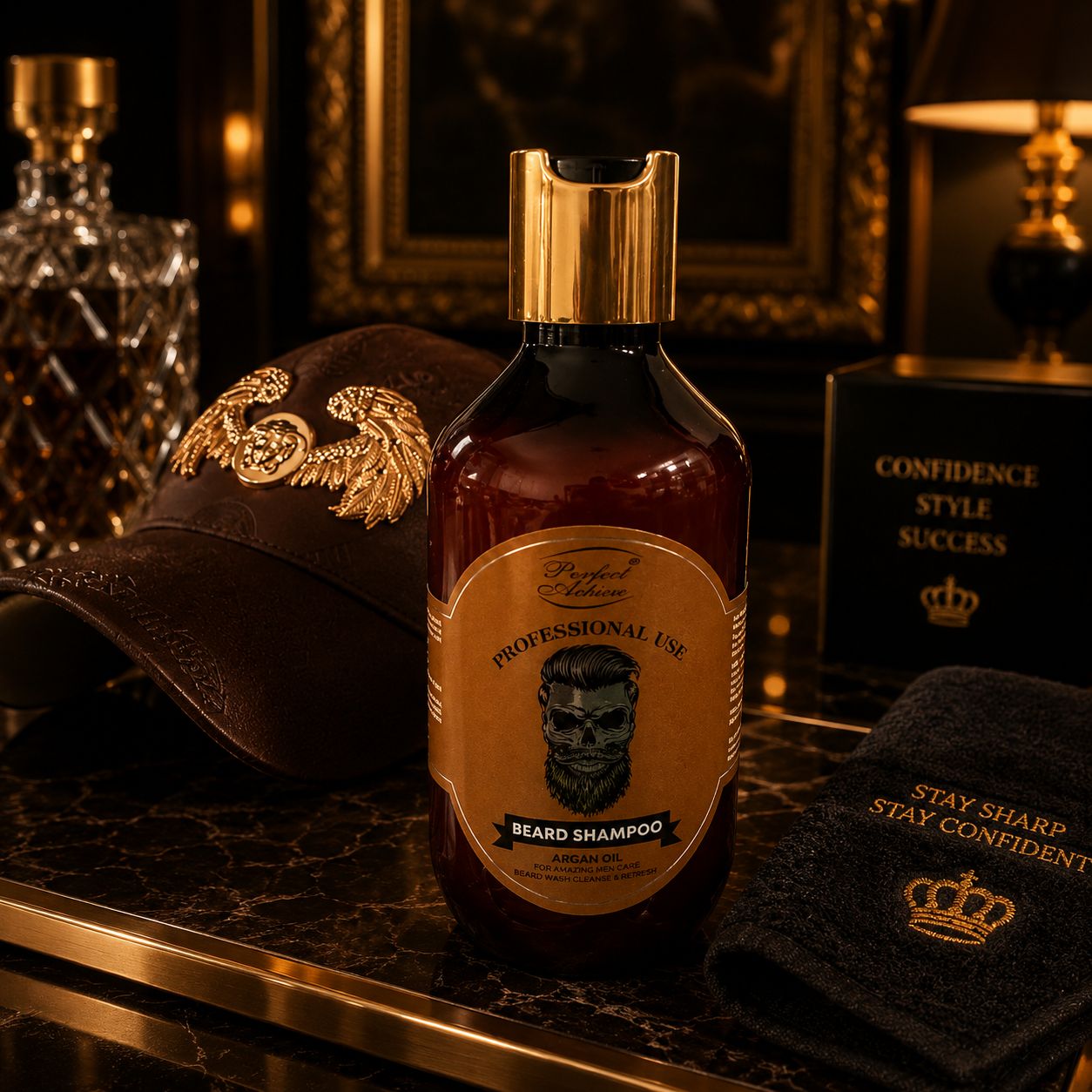 Professional Beard Shampoo – Argan Oil Formula