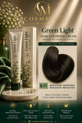 Green Light Hair Coloring Cream 6.11 Dark Pacific Blonde | Professional Permanent Hair Color