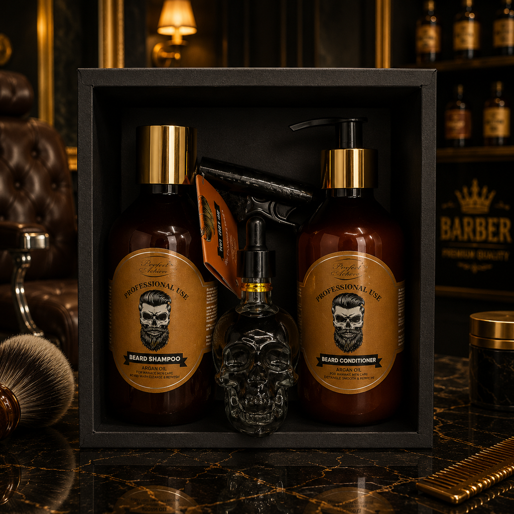 Premium Beard Care: The Professional Grooming Set