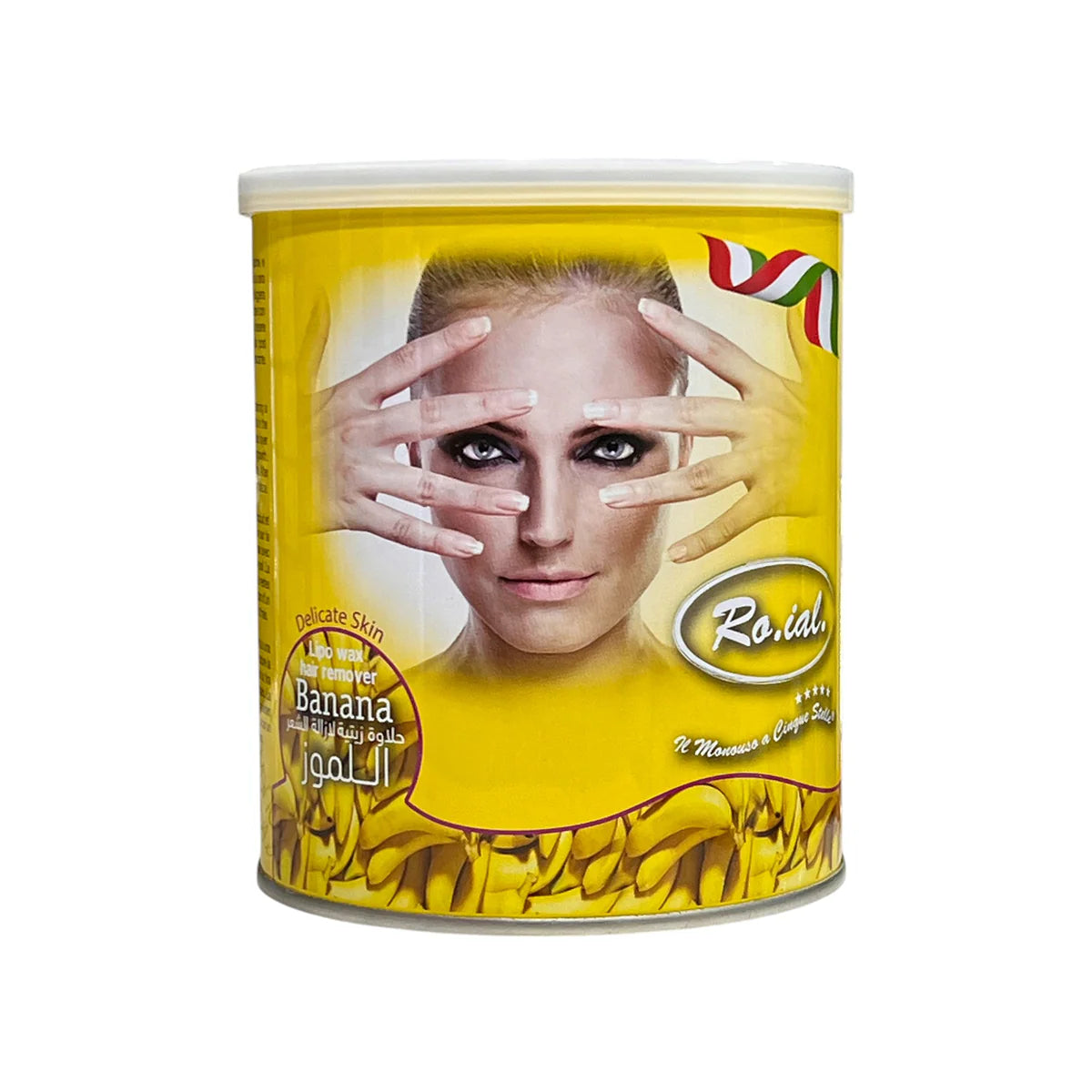 Roial Hair Remover Wax Lipo 600ml - Gentle & Nourishing Wax for Easy Hair Removal and Smooth Skin