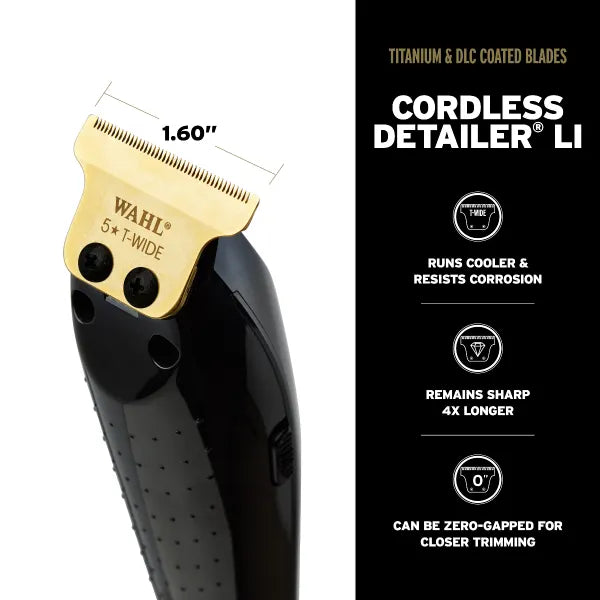 WAHL Magic Clip Cordless Barber Combo Premium Clipper & Trimmer Combo NEW