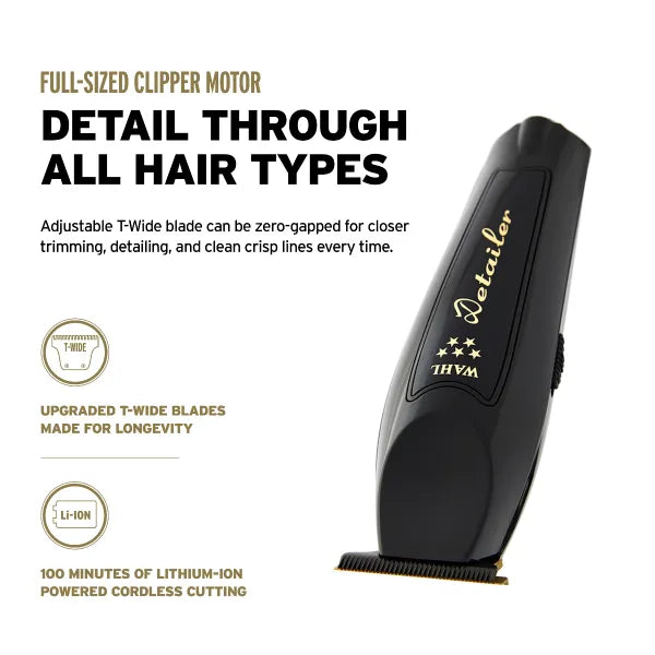 WAHL Magic Clip Cordless Barber Combo Premium Clipper & Trimmer Combo NEW
