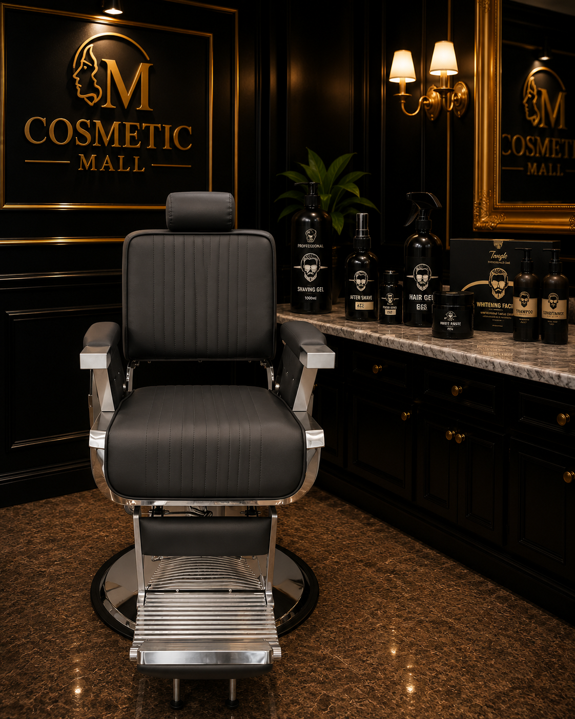 Perfect Active  BARBER CHAIR BLACK LT801