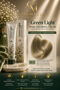 Green Light Hair Coloring Cream 10.11 Pacific Very Light Iced Blonde | Professional Permanent Hair Color