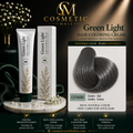 Green Light Hair Coloring Cream – Cenere (Ash) – Professional Permanent Hair Color 100ml