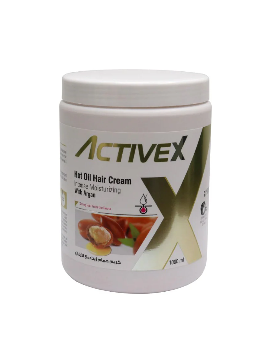 ActiveX Hot Oil Hair Cream 1000 Ml/ 500 ml - Argan